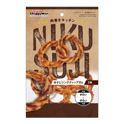 ドギーマン 肉巻きキッチン 牛すじリングディップガム