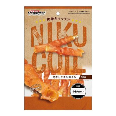 ドギーマン 肉巻きキッチン 芯なしチキンコイル