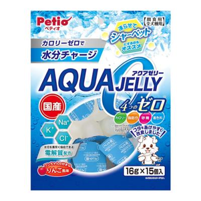 ペティオ 犬用おやつ アクアゼリー 4つのゼロ りんご風味