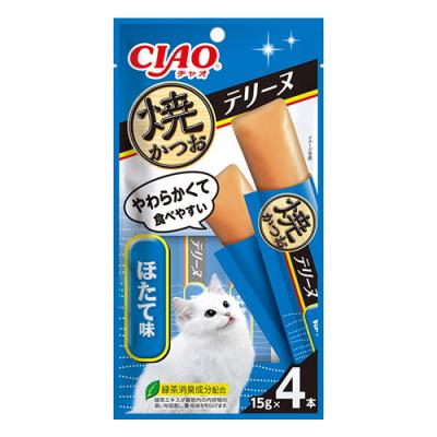 いなば 猫用 CIAOチャオ焼かつおテリーヌ ほたて味