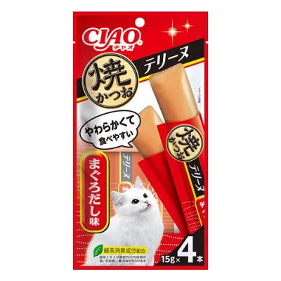 いなば 猫用 CIAOチャオ焼かつおテリーヌ まぐろだし味
