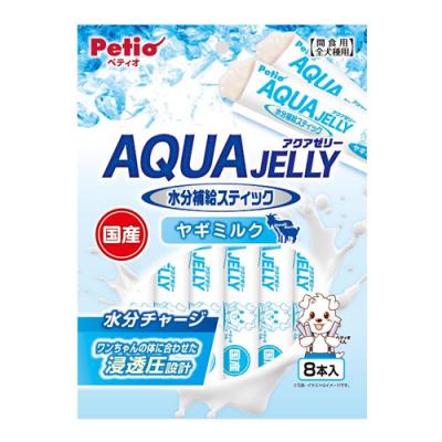 ペティオ 犬用おやつ アクアゼリー 水分補給 ヤギミルク スティックタイプ