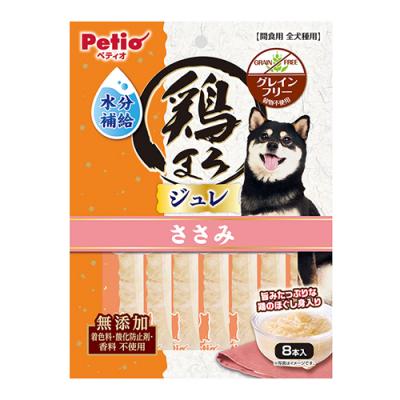 ペティオ 犬用おやつ 鶏まろ 水分補給ジュレスティック ささみ