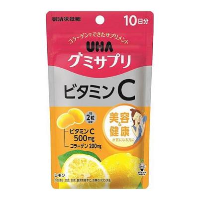 UHA グミサプリ ビタミンC レモン味