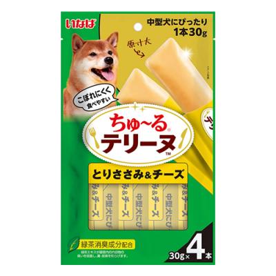 いなば ちゅ～るテリーヌ(ちゅーるテリーヌ) 中型犬用 とりささみ&チーズ