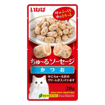 いなば 猫用おやつ ちゅ～るソーセージ(ちゅーるソーセージ) かつお