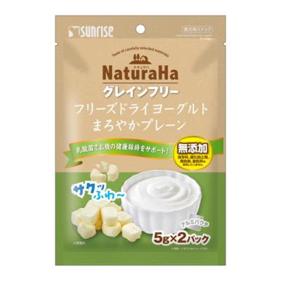 サンライズ 犬用 ナチュラハ グレインフリー フリーズドライヨーグルト まろやかプレーン