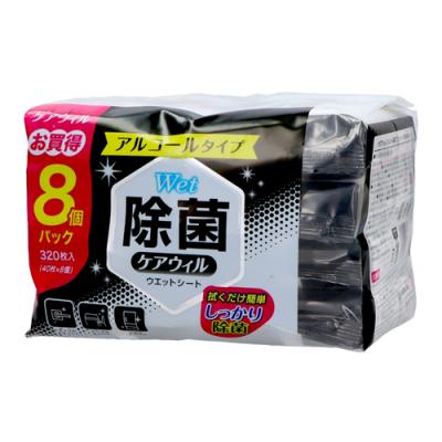 ケアウィル アルコール除菌ウエットシート