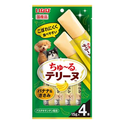 いなば 犬用 ちゅ～るテリーヌ(ちゅーるテリーヌ) バナナ&ささみ