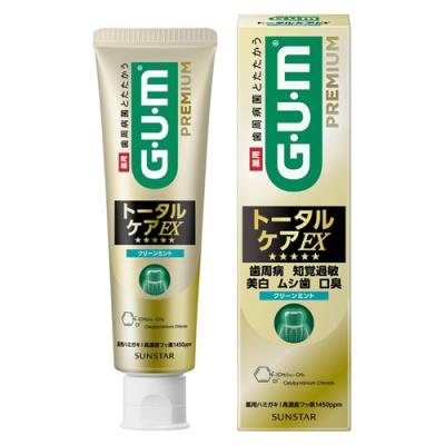 GUM ガム・プレミアムデンタルペースト トータルケアEX クリーンミント