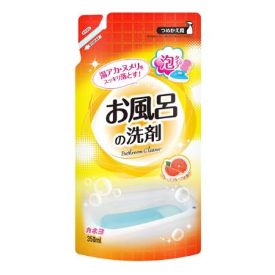 カネヨ石鹸 お風呂の洗剤 泡タイプ グレープフルーツの香り