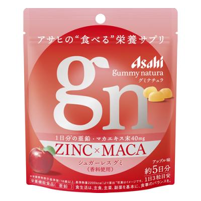 アサヒ グミナチュラ 亜鉛×マカ アップル味