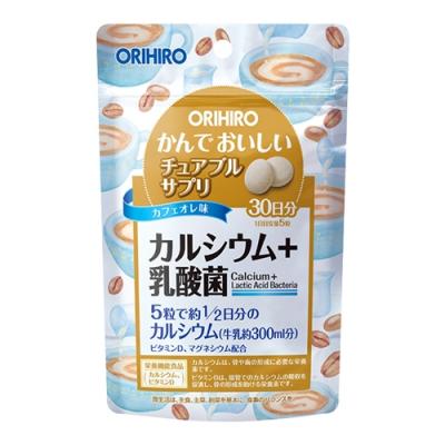 オリヒロ(ORIHIRO)かんでおいしいチュアブルサプリ カルシウム 