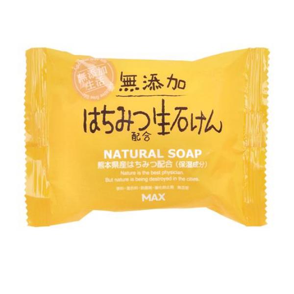●マックス 無添加はちみつ配合生石けん●保湿成分はちみつ配合で、洗いあがりのお肌にうるおいを与え、お肌のキメを整えなめらかにします。●香料・色素など一切含んでいない、お肌のデリケートな方や、赤ちゃんの