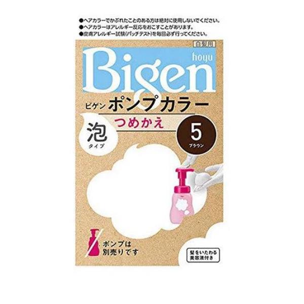 ●ハンドソープみたいなポンプだから使いやすい。●密着泡でムラなくしっかり染まる。●つめかえタイプで経済的・髪をいたわるアフターカラー美容液付き。 ※専用ポンプは別売りです。【セット内容】・1剤：50m