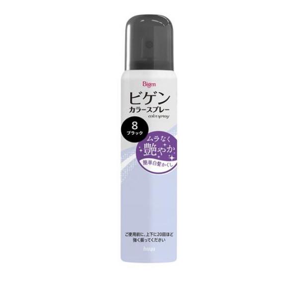 ●ホーユー Bigen（ビゲン）カラースプレー 8〈毛髪着色料〉●ヘア用・白髪用●ムラなく艶やか。簡単白髪隠し。●スプレータイプなので広い範囲をカバーできます。●細やかな霧状の着色料なのでムラになりに