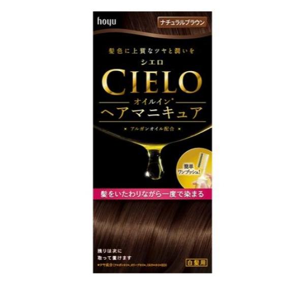 ●白髪用ヘアマニキュア●髪色に上質なツヤと潤いを与える・3つのツヤ髪オイル(ツヤ成分)配合［アルガンオイル*1、オリーブオイル、ミネラルオイルＨＤ*2］・潤い成分を配合［アミノ酸誘導体*3、ヒアルロン