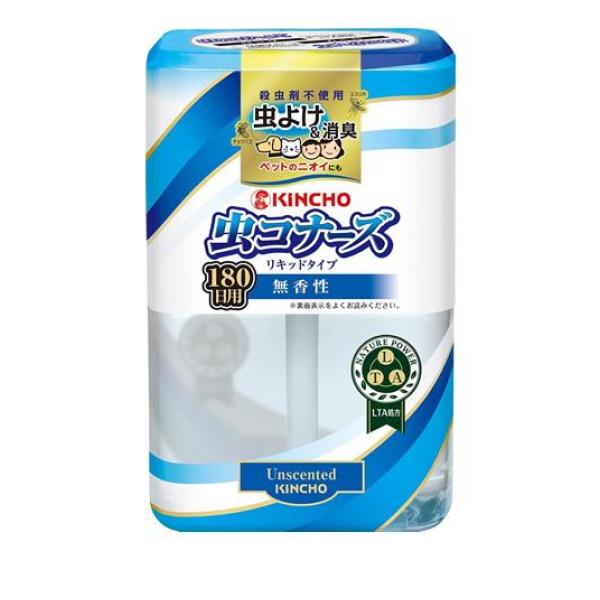 ●玄関やお部屋に置くだけの液体タイプの虫よけ。●虫よけ効果だけではなく、緑茶抽出物がイヤなニオイを消臭し、玄関やお部屋を爽やかにします。●空間に香りがただよわない無香性なので、香りが気になる場所にもお
