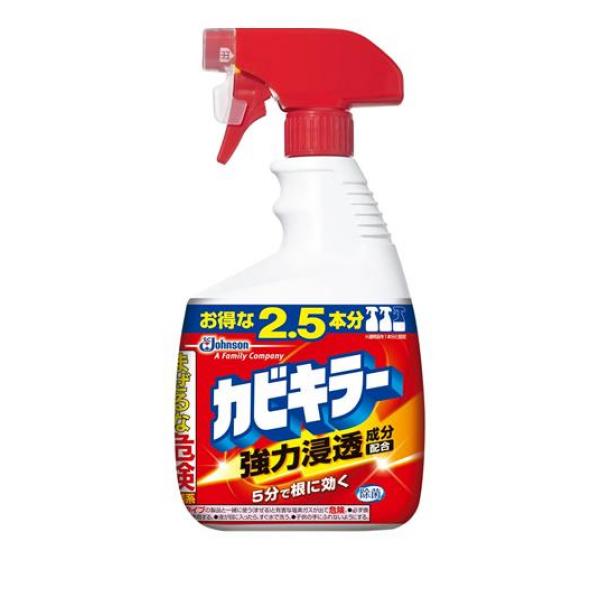 ●強力浸透力でカビの根に届き、浸み込みすっきり落とすカビ取り剤。●ゴムパッキンの黒カビまですっきり落とします。●嫌なニオイの原因にもなる菌・バクテリアを除菌します。●除菌もできるカビキラーで、しつこい