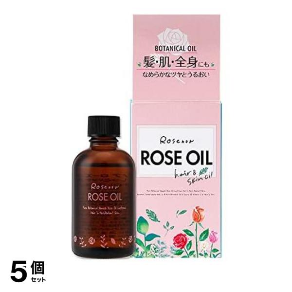 ●Rosenor ROSE OIL●1本で髪もお肌もケアできるボタニカルローズオイル(*1)。●「香りの女王」であるダマスクローズから抽出されたボタニカルローズオイルを配合し、艶めく髪、みずみずしい肌