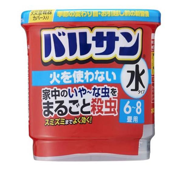 ●レック バルサン 火を使わない水タイプ 6〜8畳用●くん煙殺虫剤●バルサン独自の強力な噴射力で、お部屋のスミズミまで煙が届き、隠れた不快害虫によく効きます。●お部屋に発生・侵入する、幅広い種類の不快