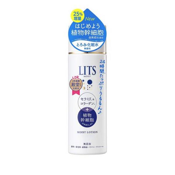 ●リッツ モイストローション（LITS MOIST LOTION）●植物幹細胞由来成分(※1)とセラミド(※2)＆コラーゲン(※3)配合。●24時間(※4)うるおうとろみ化粧水。●たっぷり保湿しながら
