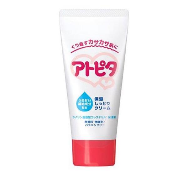 ●『アトピタ』は、カサカサ肌の赤ちゃんでも使える保湿デイリースキンケアシリーズです。●うるおい補給成分：ラノリン脂肪酸コレステリル（保湿剤）配合。●天然成分「ヨモギ葉エキス」がお肌を保湿します。●乾燥