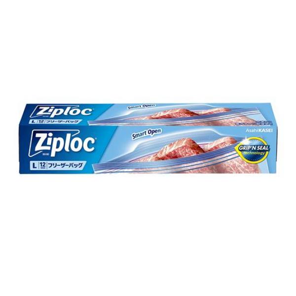 Ziploc(ジップロック) フリーザーバッグ Lサイズ 12枚入