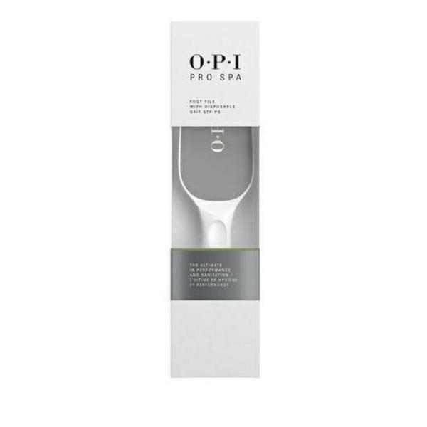 ●オーピーアイ プロスパ ディスポーザブル フットファイル（OPI PRO SPA FOOT FILE with DISPOSABLE GRIT STRIPS）AS 100●人間工学に基づいた、持ちや