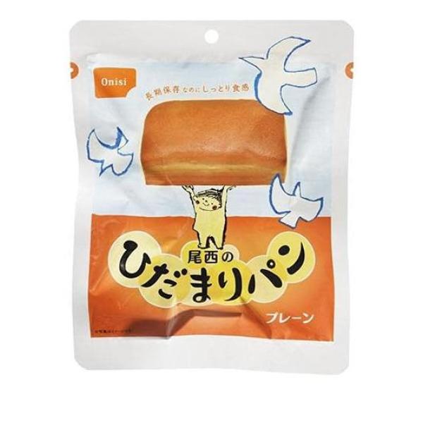 ●尾西食品 尾西のひだまりパン プレーン●パネトーネ種に含まれる乳酸菌、および気密性の高い包材と脱酸素剤により、長期保存が可能となっております。●袋入りなので、缶詰パンに比べて食後のゴミが少なく、ゴミ