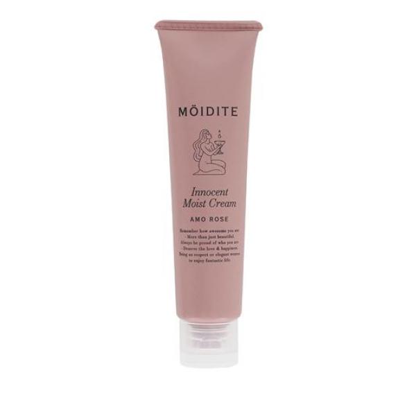 ●モアディーテ イノセントモイストクリーム アモーローズの香り（MOIDITE Innocent Moist Cream AMO ROSE）●デリケートゾーンケア。●なめらかテクスチャーでしっとりもち