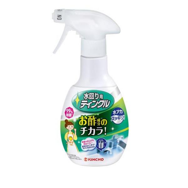 ●大日本除虫菊 キンチョウ 水回り用ティンクル 防臭プラスV●お酢成分の洗剤だから、シンク・洗面台がピカピカに！2つの酸のチカラで、さらに洗浄力アップ！●お酢のチカラでシンクの水アカ汚れに効果的。（蓄