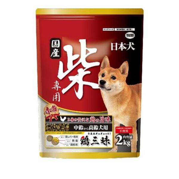 イースター 日本犬 柴専用 鶏三昧 赤帯 中齢〜高齢犬用 2kg