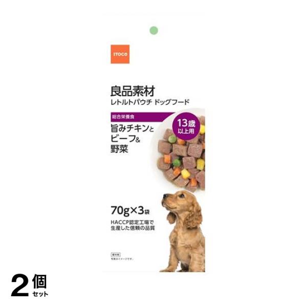 ●チキンとビーフをふんだんに使用しました。●13歳からのしっかり元気ケア。●不足しがちな野菜をミックス。●愛犬がよろこびおいしさを調和した愛犬のための総合栄養食です。●HACCP認定工場で生産した信頼