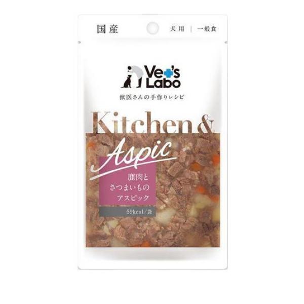 ●良質なタンパク質を含み鉄分豊富な鹿肉と、食物繊維を多く含み加熱により甘みがでるさつまいもを合わせることで、食感良く食べやすく仕上げています。●素材の旨味をぎゅっと閉じ込めたゼリー仕立てのフードです。