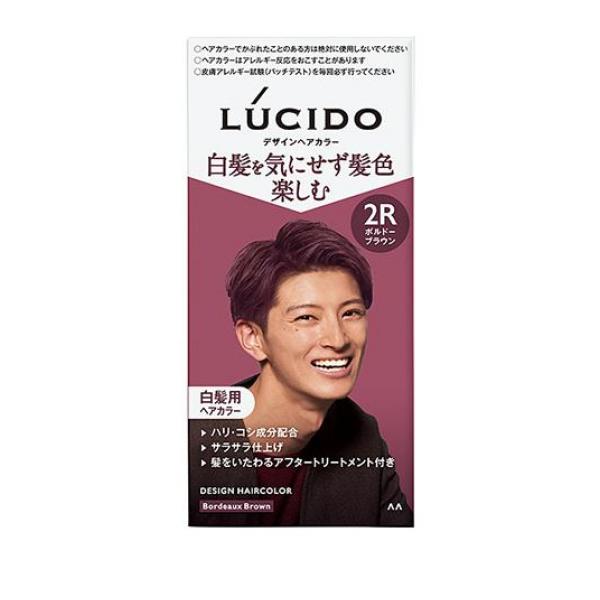 LUCIDO(ルシード) デザインヘアカラー ボルドーブラウン 1個(定形外郵便での配送)