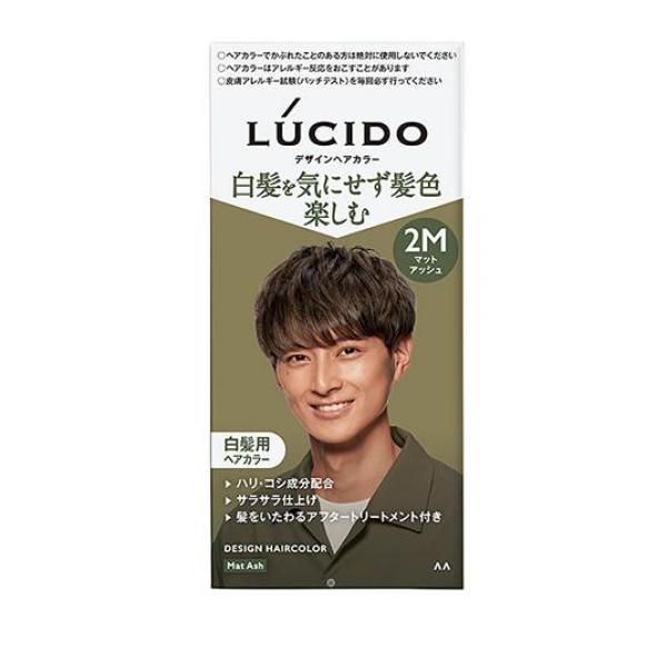 LUCIDO(ルシード) デザインヘアカラー マットアッシュ 1個(定形外郵便での配送)