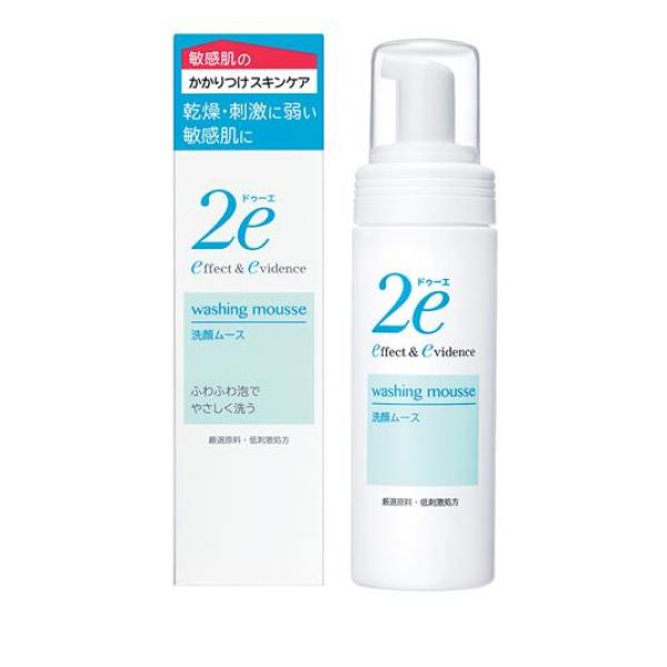 ●資生堂 2e（ドゥーエ）洗顔ムース●敏感肌用洗顔料●ふわふわとしたクリーミーな泡でやさしく洗うムースタイプの洗顔料。●泡で出てくるポンプタイプ。●弾力のあるたっぷりの泡で、肌をこすらず洗えます。●う
