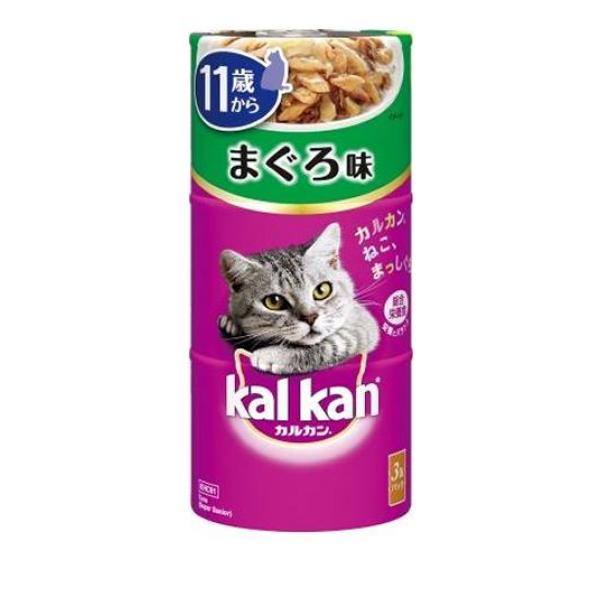 カルカン(kalkan) 缶タイプ 11歳から まぐろ味 160g (×3缶入)