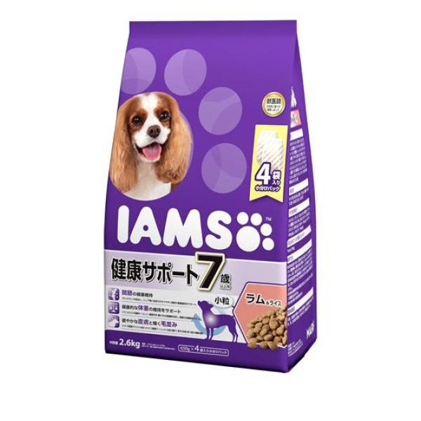 アイムス(IAMS) ドッグフード 7歳以上用 健康サポート ラム＆ライス 小粒 2.6kg
