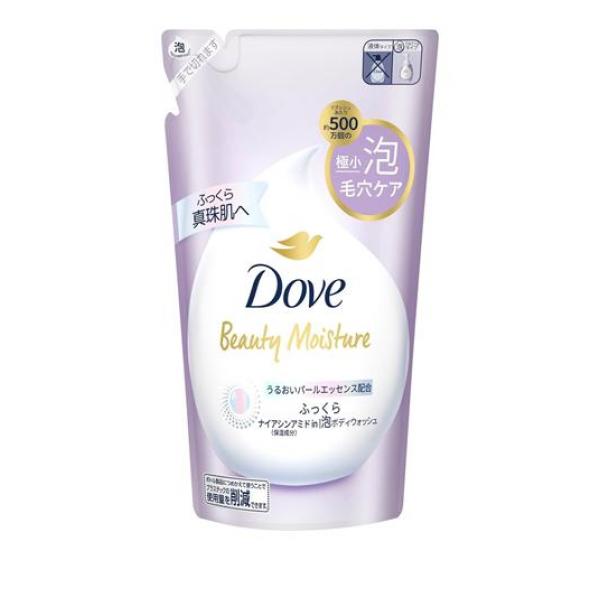Dove(ダヴ) ビューティーモイスチャー 泡ボディウォッシュ ふっくら 430g (詰め替え用)