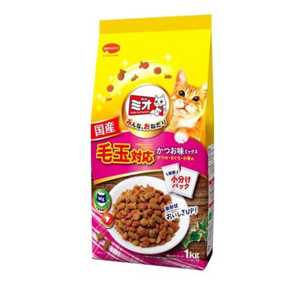 ●日本で暮らす愛猫の健康を考えた、優れた栄養バランス。●かつおとまぐろと小魚の旨みたっぷり粒をミックス。みんながおねだりしたくなる、とまらないおいしさ！●食物繊維のチカラで、毛玉スッキリ。●胃に溜まっ