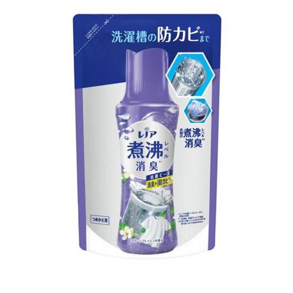●衣類の煮沸レベル消臭※1。●洗濯槽の防カビ※2まで。●洗剤・柔軟剤では落ちないニオイに※3。●衣類が消臭フィルターに。●エリそでの黄ばみブロック※4まで。●12週間消臭力が続く※5。●柔軟剤と比べて