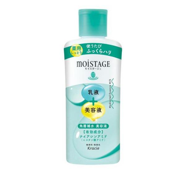 ●使うたびふっくらハリ肌へ導く薬用しっとりライン。●乳液＋美容液の薬用ミルク。軽いコクのあるしっとりとした使用感です。●うるおい補水成分角層補水美容液＜コラーゲン、セラミド、スクワラン、グリセリン、P