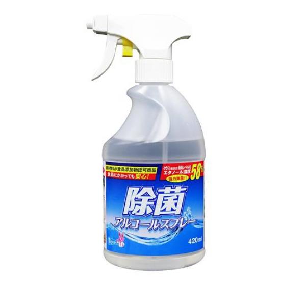 ●友和 Tipo's（ティポス）除菌アルコールスプレー●台所用の除菌アルコールスプレーです。●原材料が食品添加物許認可商品だから食品にかかっても安心。●品名：キッチン用除菌剤●用途：食器、ま