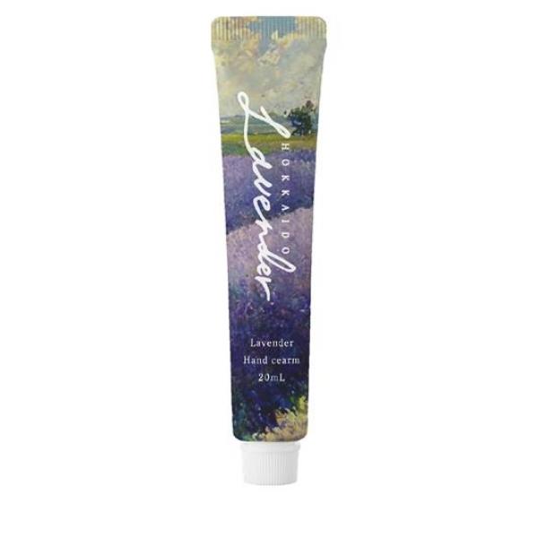 ●デイリーアロマジャパン 北海道ラベンダーハンドクリーム（HOKKAIDO Lavender Hand cream）●北海道ラベンダー精油配合、天然精油100％の香りのハンドクリーム。●北海道上富良野