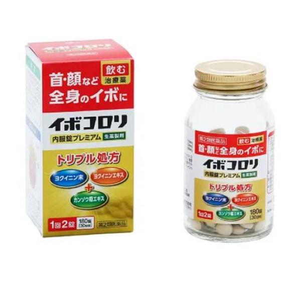 ●液剤や絆創膏が使えない首・顔など肌の弱い部分にできたイボを内側から治します。●3種の生薬成分によりイボや皮膚のあれを改善するトリプル処方のお薬です。●1回の服用量が2錠なので、飲みやすくご使用いただ
