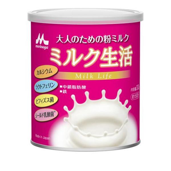 森永乳業 大人のための粉ミルク ミルク生活 缶タイプ 300g