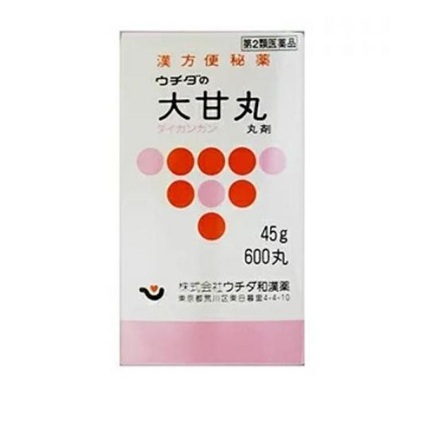 ウチダの大甘丸は漢方処方にしたがって，生薬粉末を配合して丸剤としたものです。