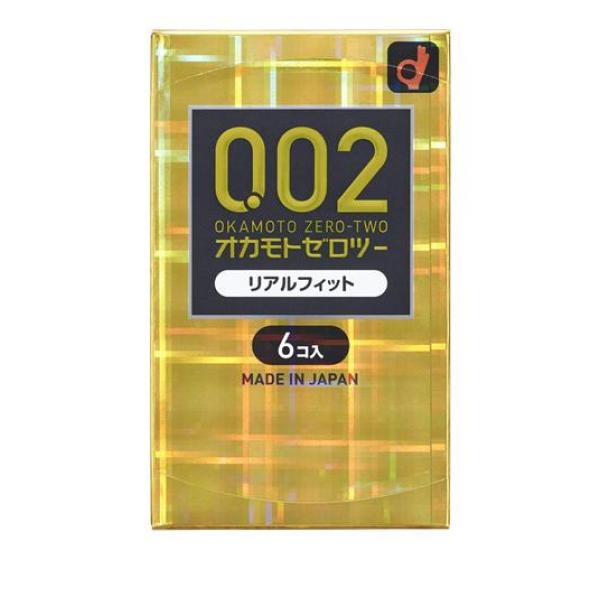 オカモトゼロツー（0.02）のリアルフィット6個入り